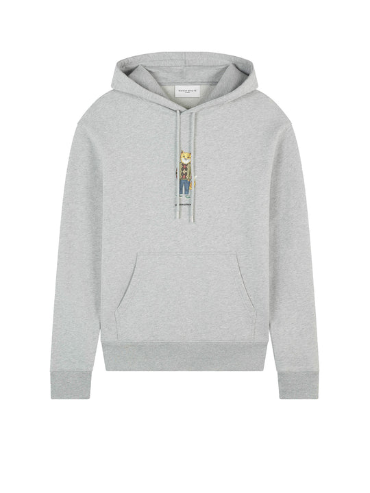 Cotton Sweatshirt With Iconic Frontal Patch