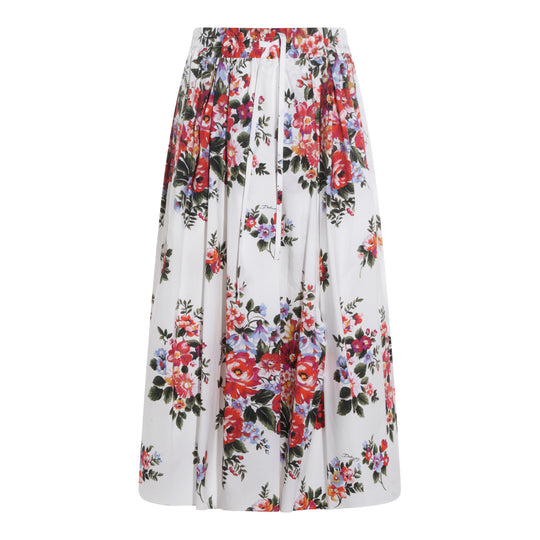 Skirts Fiori F.Do Bianco