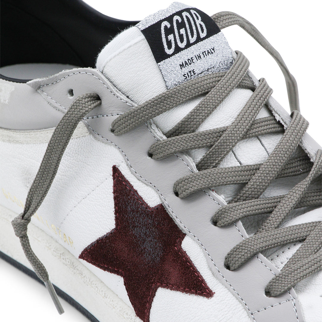 Golden Goose Sneakers - WHITE/DOVE/BORDEAUX | 5074d973173d79c8c557cdb6d24f9c4b7ce12894