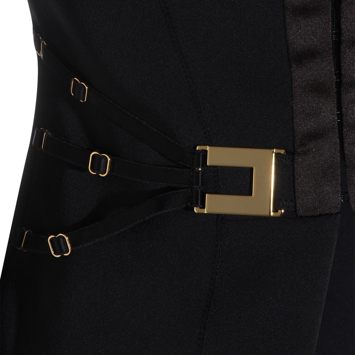 Elisabetta Franchi Jackets - Blacks and greys | 0207789f16ceeb466f727873afa1571d9c0a5fdd