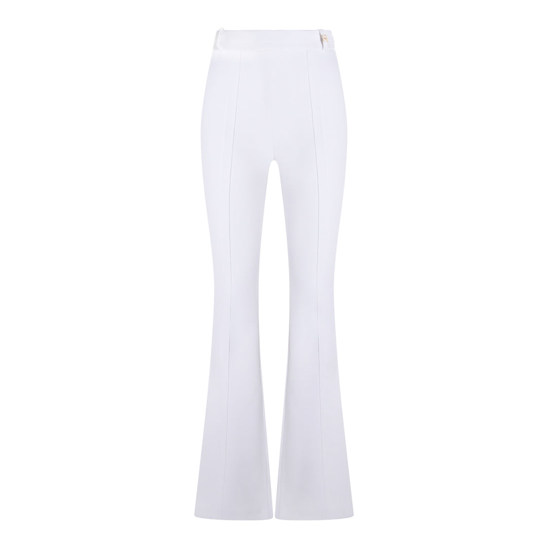 Elisabetta Franchi Trousers - AVORIO | bf2505c436033234a3765d6f44b716926036978e