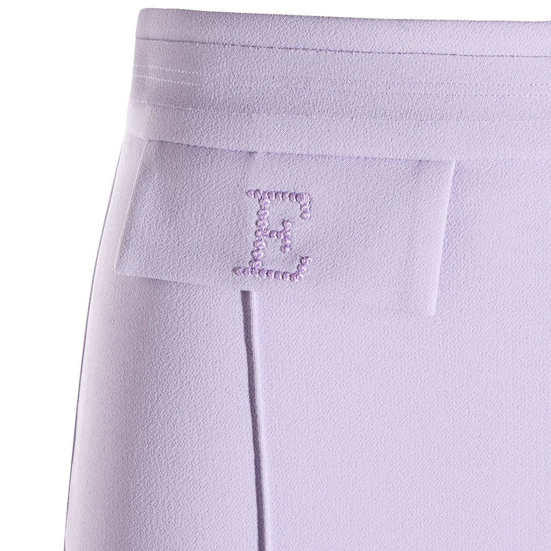 Elisabetta Franchi Trousers - LILLA | ca53d79a41c86fd93a1028720d143865b59ff8c4