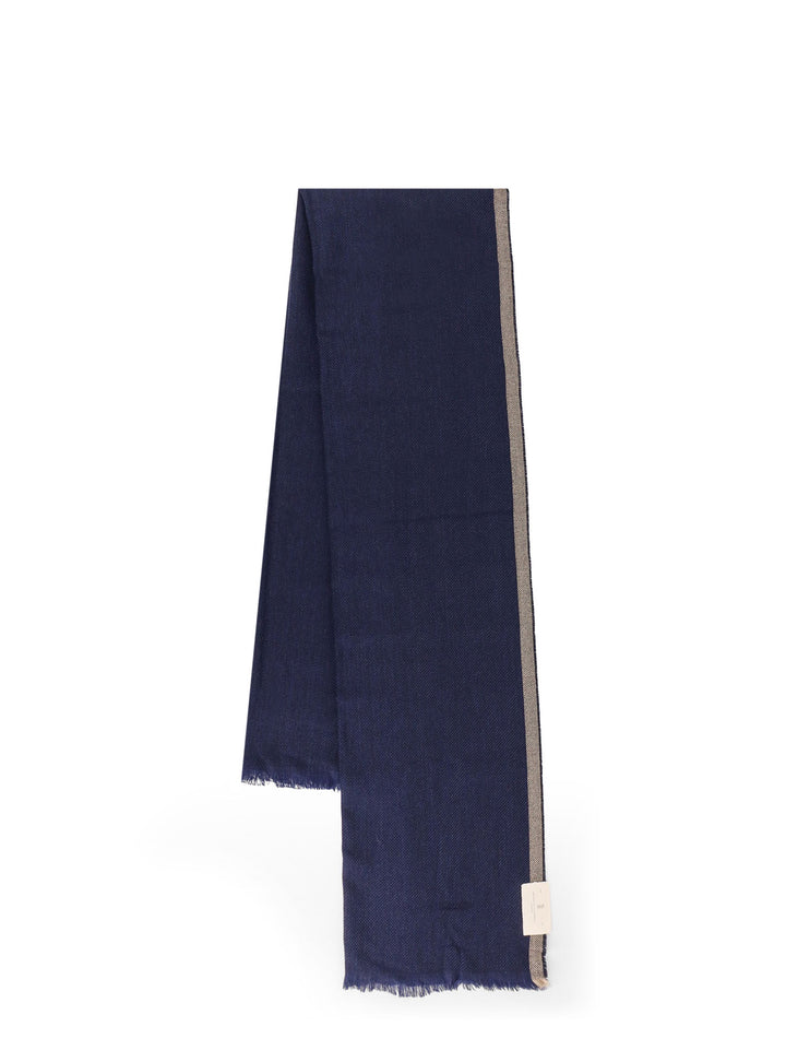 Brunello Cucinelli Scarfs - BLUBROWNGRIGIO | d328c1e4de4f34722695290d4a5de1b484a1ff0f