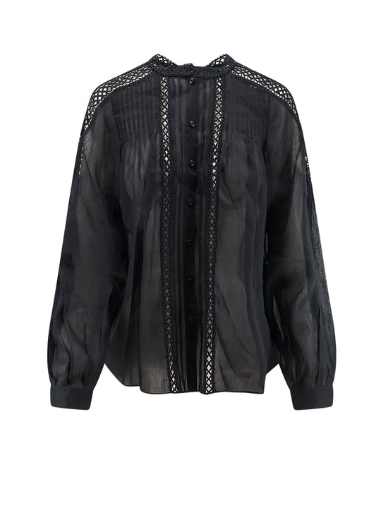 Polda Viscose And Linen Shirt
