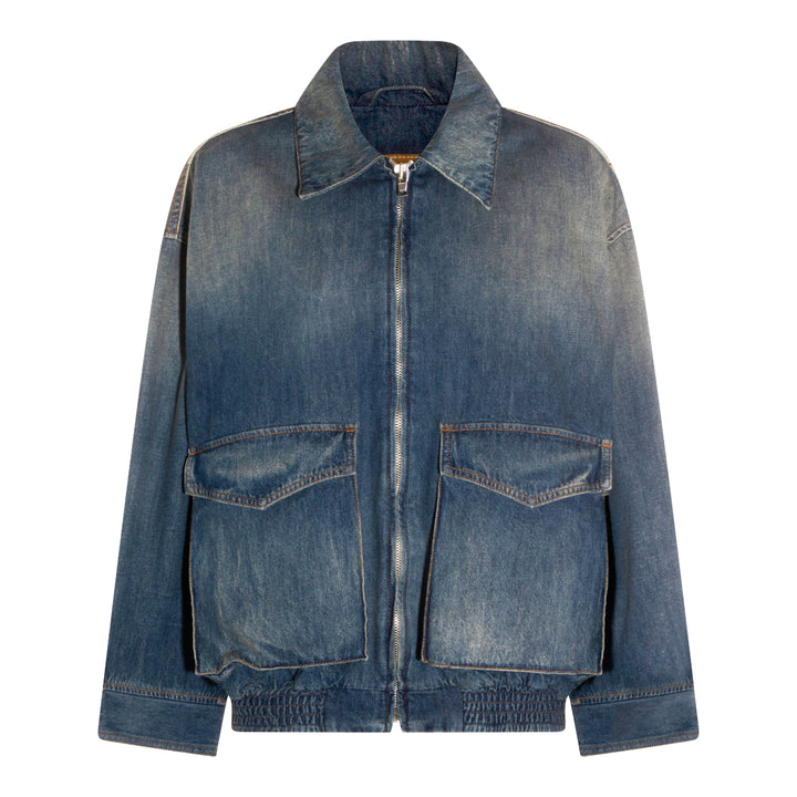 Mm6 Maison Margiela Jackets - BLUE | 4c092a931e3df6c02786f3a4cef482cd6cdbbf71