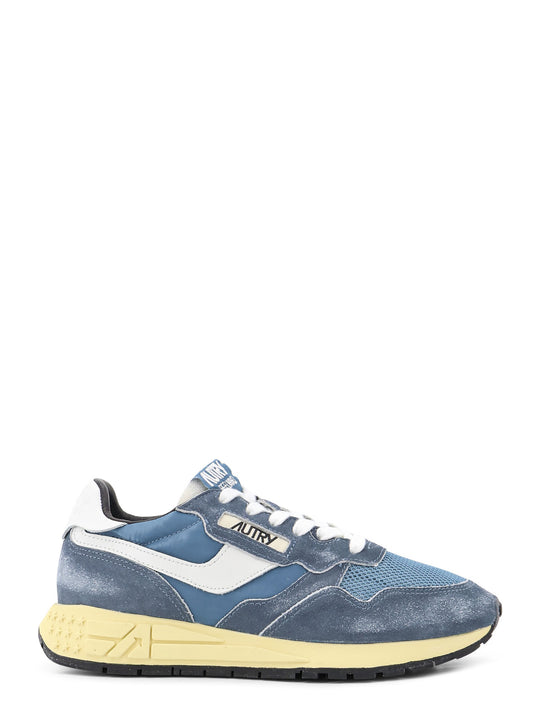 Reelwind Low Mesh And Suede Sneakers