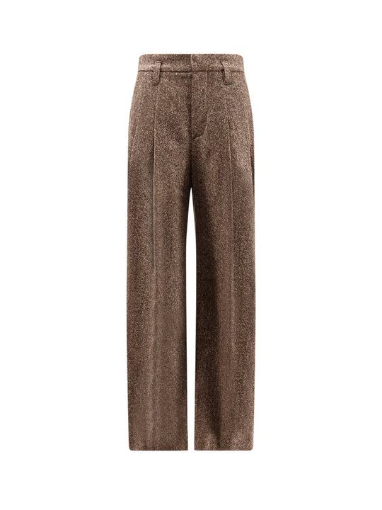 MéLange Wool Blend Trousers