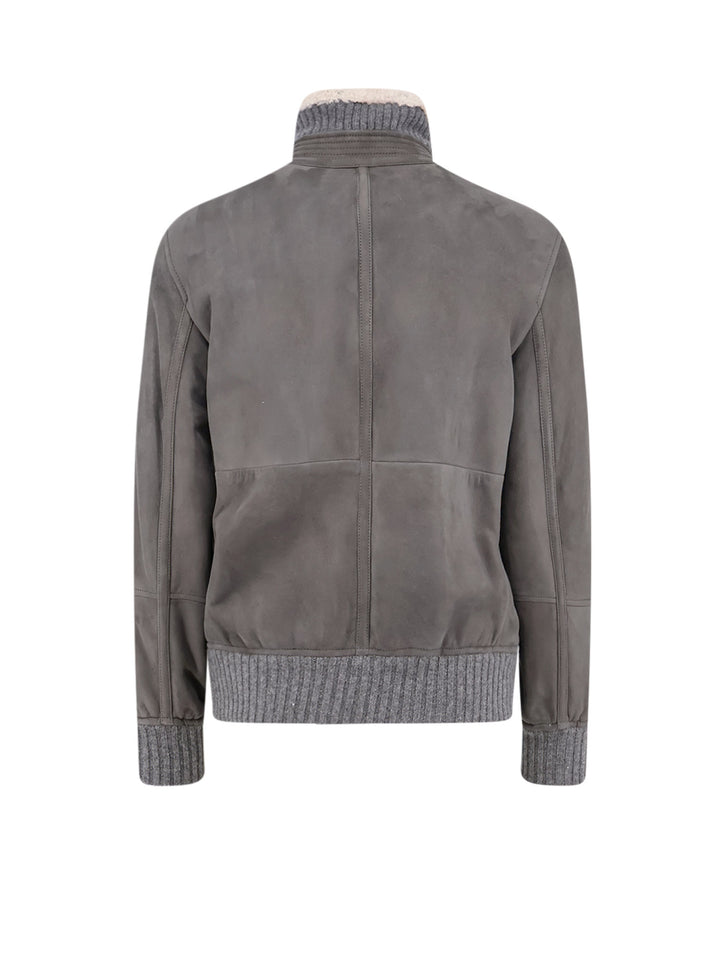 Brunello Cucinelli Jackets - ACCIAIOPELOECRU' | 4680545fc4c7fe143ed7957bb41959024c7a78a0