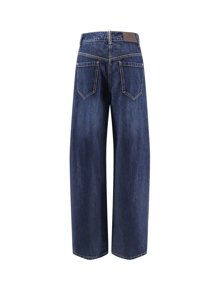 Brunello Cucinelli Jeans - ESSENTIAL DARK BLUE DENIM | ef4dcd8eebbfc9c2650f3bf192d373cfaae0b131