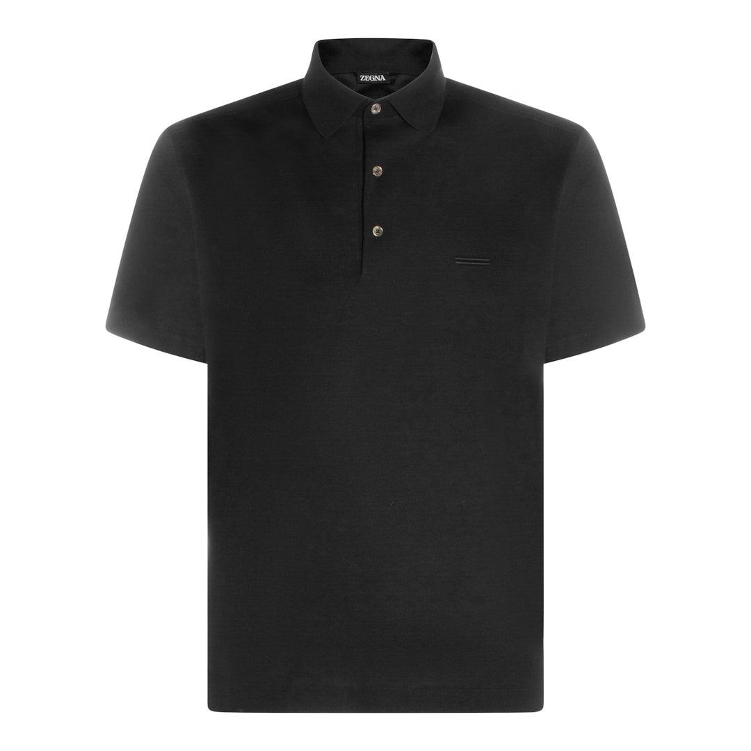 Zegna T-shirts and Polos - BLACK | 283364b150ec21ba7d58989fc28f0e81cb8dd569