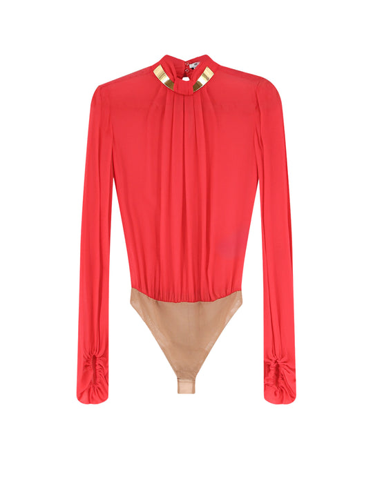 Viscose Shirt With Body Detail