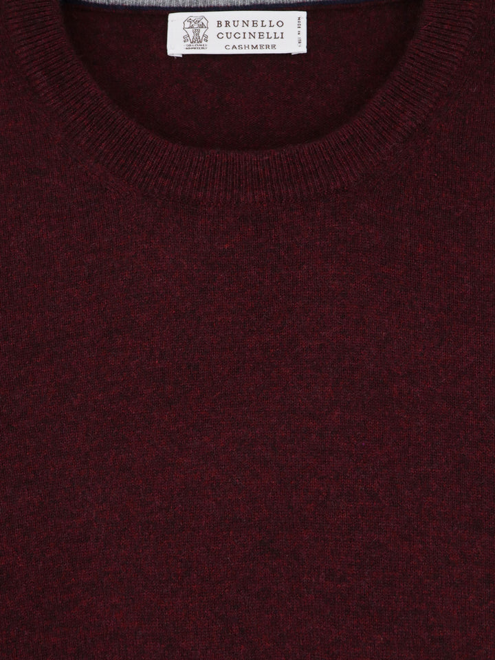 Brunello Cucinelli Sweaters - BORGOGNAGRIGIO | c710114a64f23496ed2b54dfdb40c813a5d5f1a4