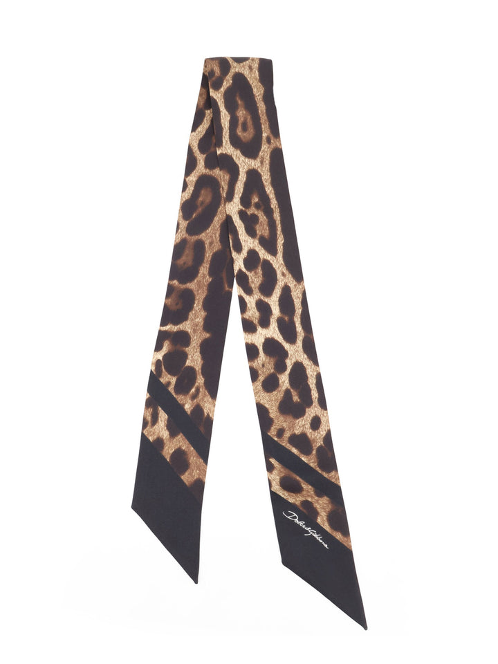 Dolce & Gabbana Scarfs - LEOMARRONENERO | 8060a5c21d5ab96374666e81e748619ae42227d5