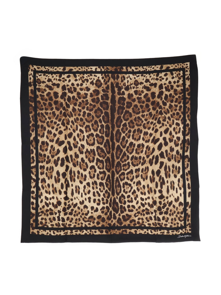 Dolce & Gabbana Scarfs - LEOMARRONENERO | 887ac09ee5722375bf50f8ccf6a86f7081632154