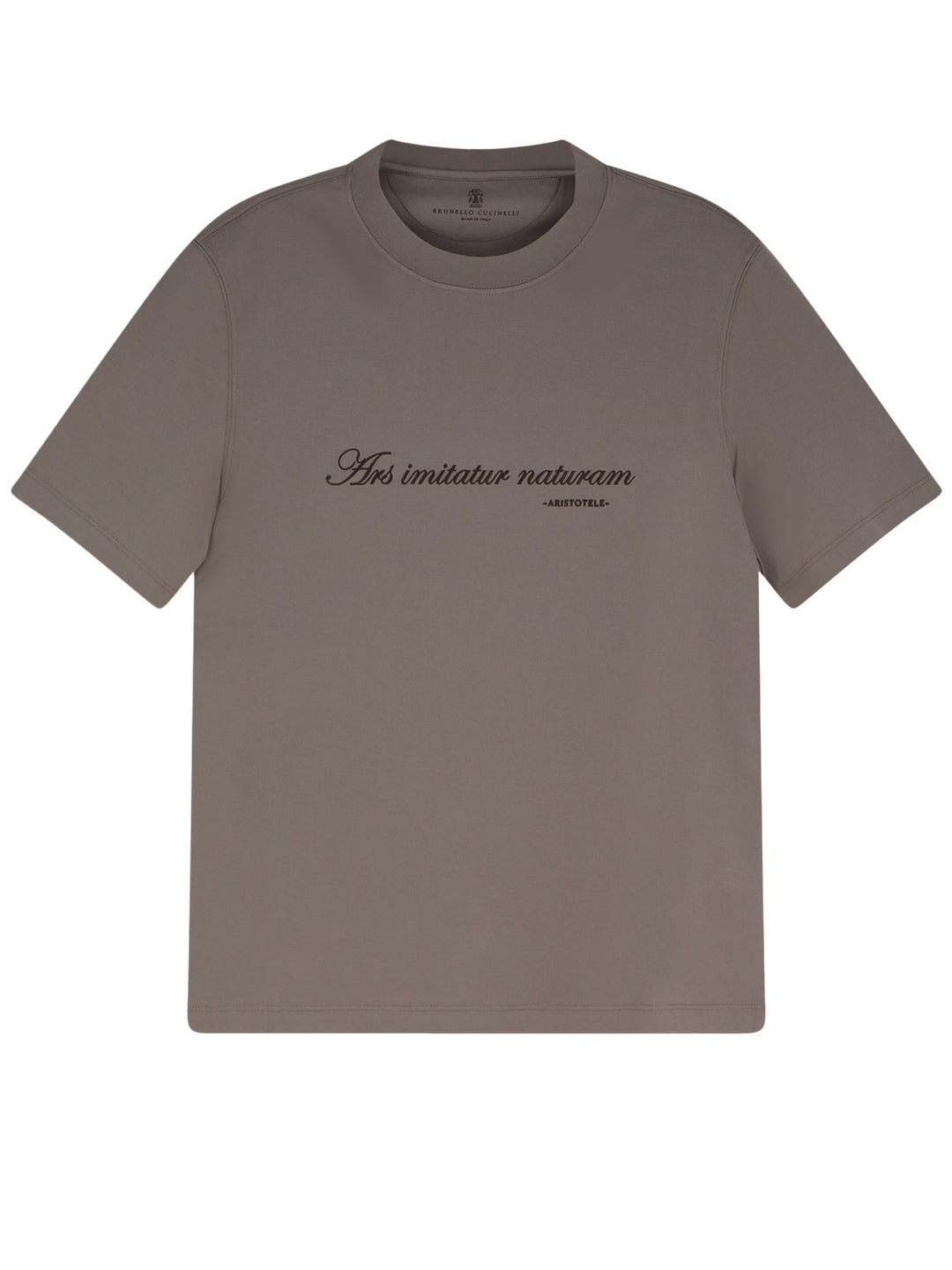 Brunello Cucinelli T-shirts and Polos - Gray and metallic | 1650577c5918e39115717802ca5b6cee500a7fbd