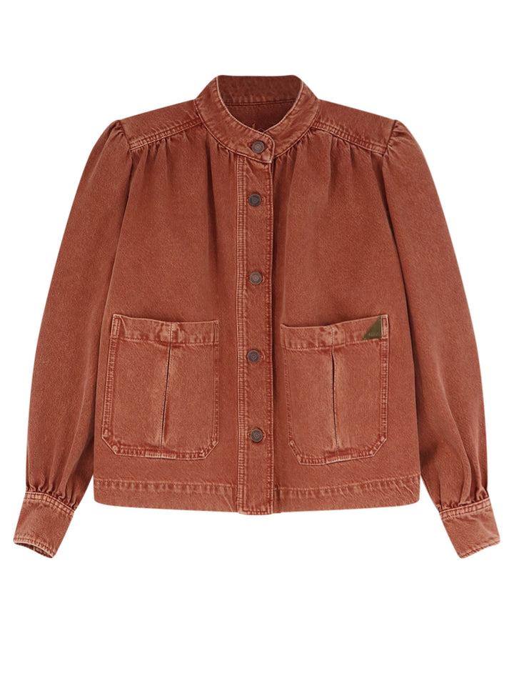 Chloè Jackets - Crimson Brown | d266e9e4d2cd3506a6aa9fcc68046d45596c68a8