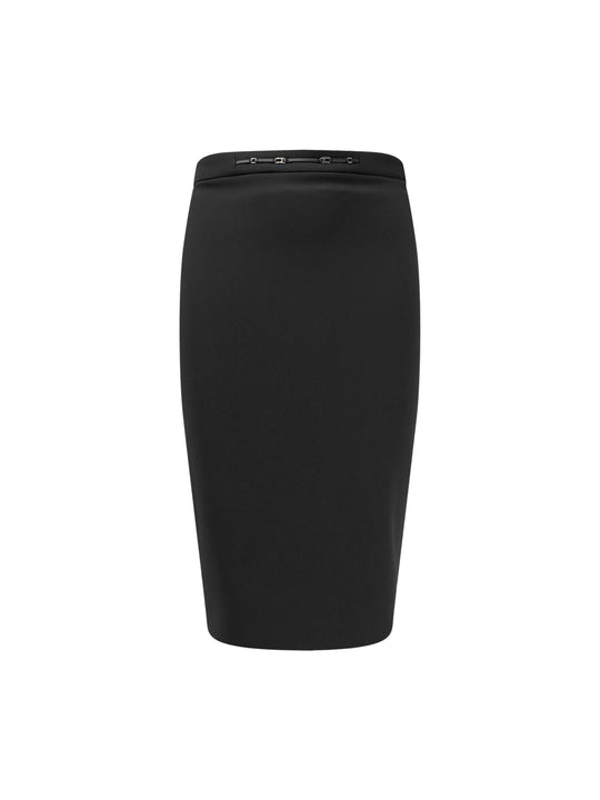 Essentials Skirt With Monogram Detail