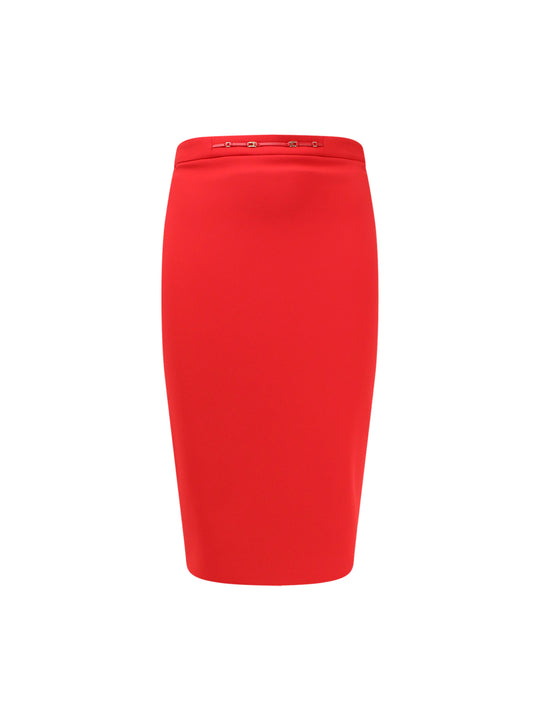 Essentials Skirt With Monogram Detail