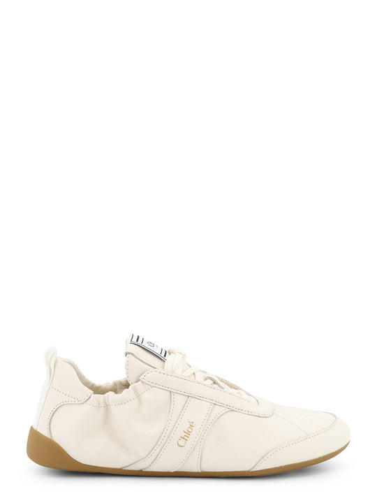 Kick Leather Sneakers With Side Logo