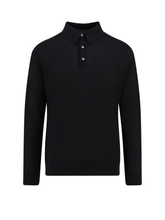 Wool Polo Shirt