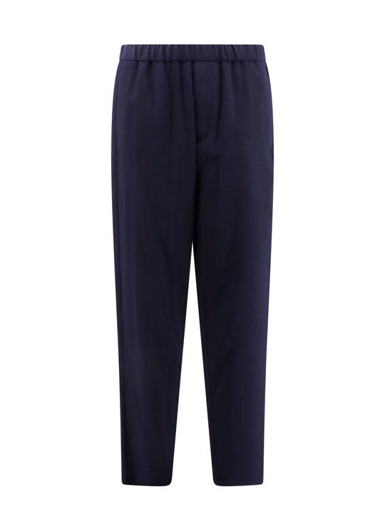 Ribbed Wool Trouser