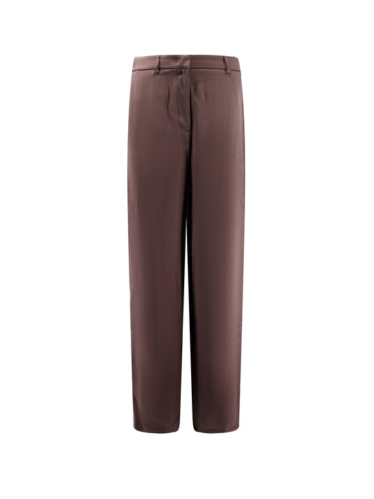 Silk Wide Trouser