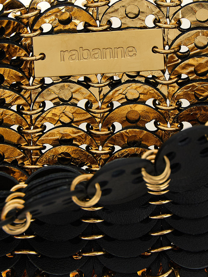 Paco Rabanne 1969 Nano Flip Crossbody Bags - Black | 6bbe43f0d223f6dec762a146b437b2f5c105c6dd