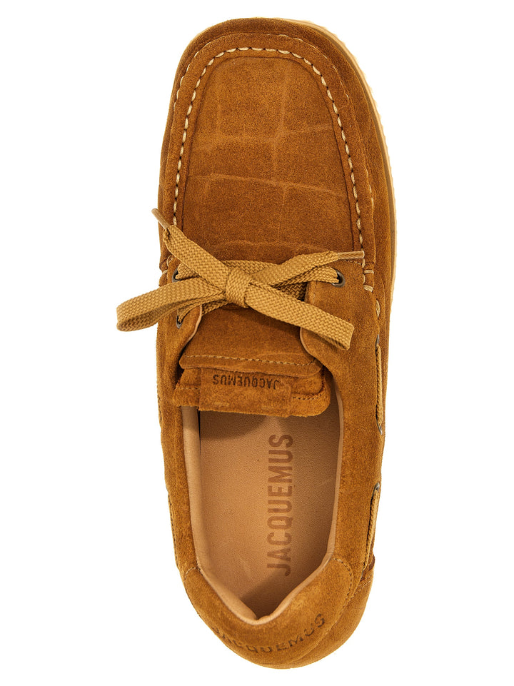 Jacquemus Les Batto Loafers - Brown | 0ef99c8125c15e96269bff103d6064cd3df244e0