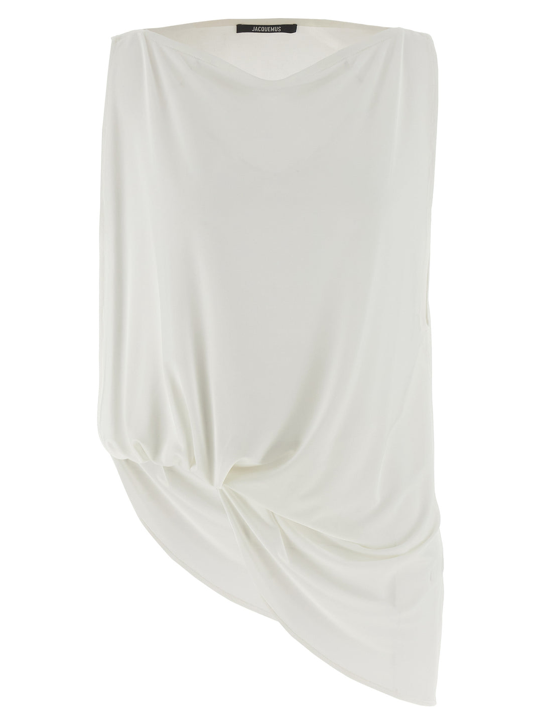 Jacquemus Le Haut Peplo Tops - White | d24546dec86db382e3abd954998c479b2797649a