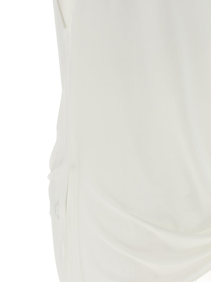 Jacquemus Le Haut Peplo Tops - White | e6078b0a60859729e0733a86a866c08b74bb157a