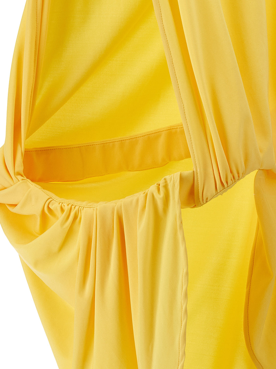 Jacquemus Le Haut Peplo Tops - Yellow | 03e9919f4c732492871311e97411f56d3df521c0