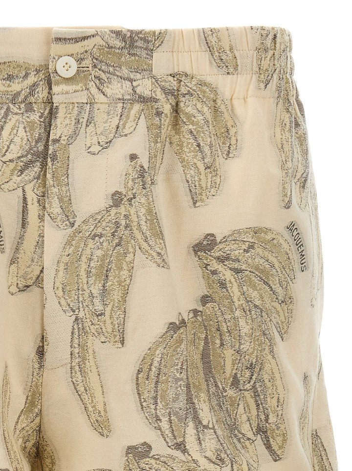 Jacquemus Le Short Aloe Bermuda and Short - Beige | dd018a5dc4607574383455696339647536816538