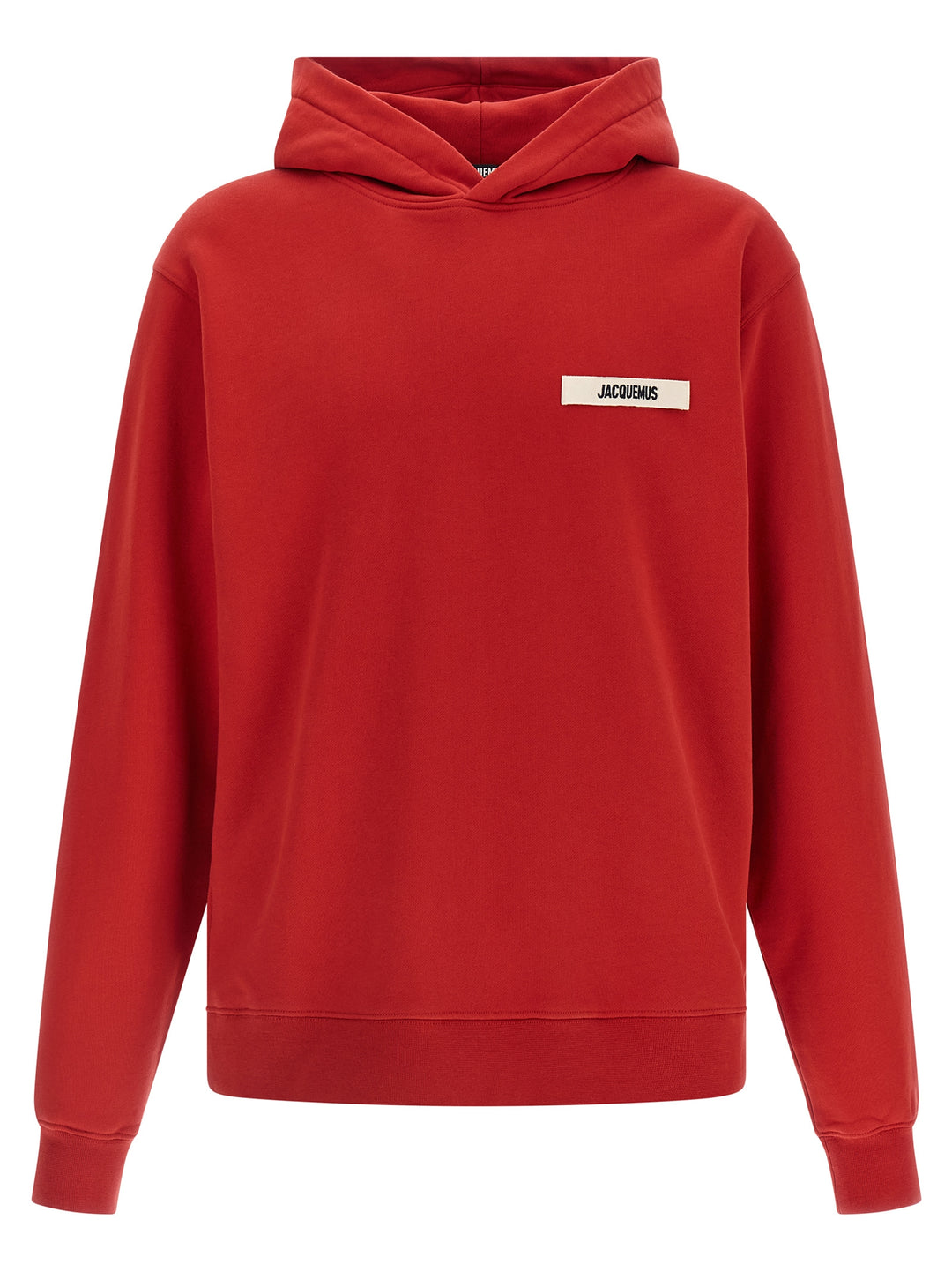 Jacquemus Le Hoodie Gros Grain Sweatshirt - Red | 78648cf42c87c5cb92c62de6ea4b769739365483
