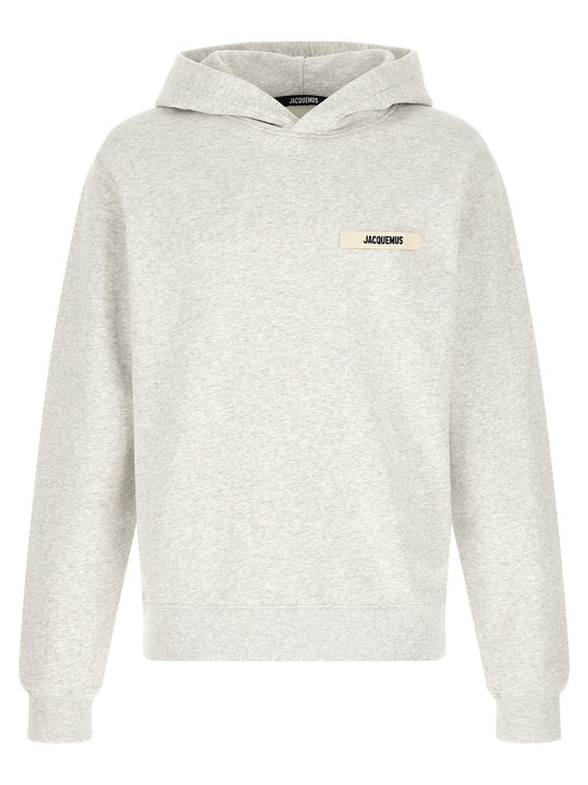 Le Hoodie Gros-Grain Sweatshirt Gray