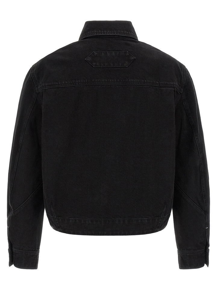 Jacquemus La Veste De-Nîmes Canevas Puffer Jackets - Black | 6c73835e199c2549875a1e68a134d743f30e86e4