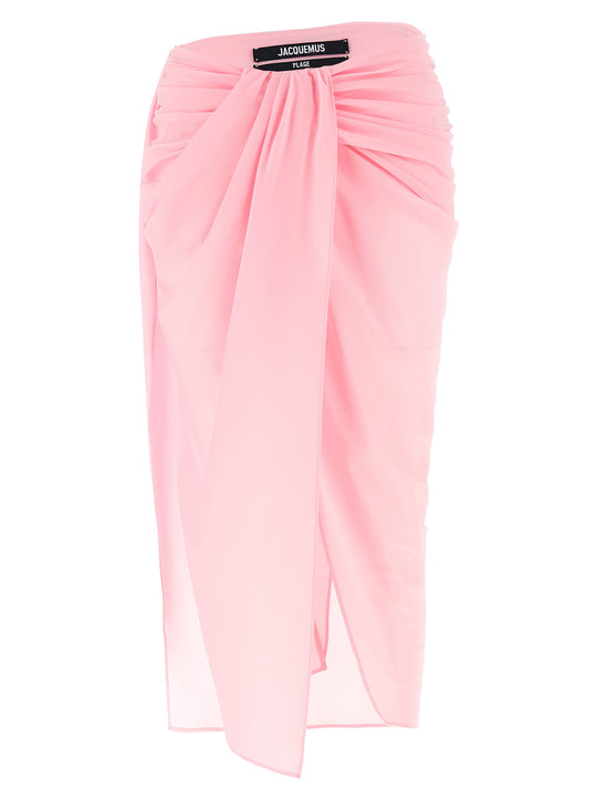Le Jupe ParéO Skirts Pink