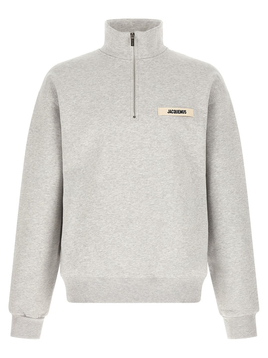 Le Camionneur Gros-Grain Sweatshirt Gray
