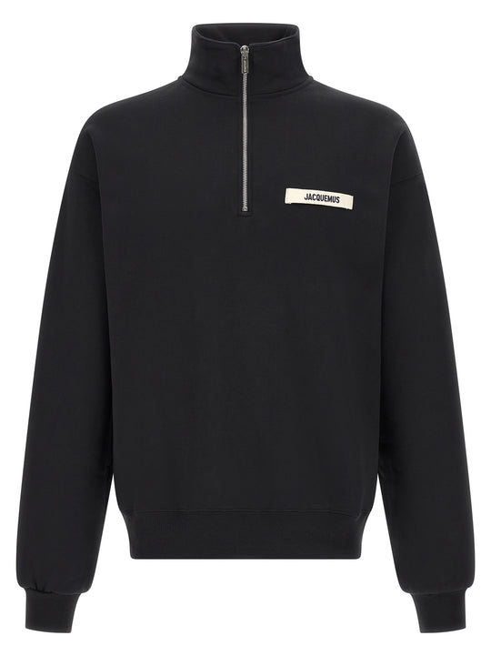 Le Camionneur Gros Grain Sweatshirt Black