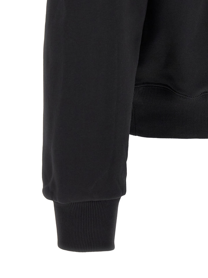 Jacquemus Le Camionneur Gros Grain Sweatshirt - Black | 89795265862ddffe3a72f0546f10ce66a001c442