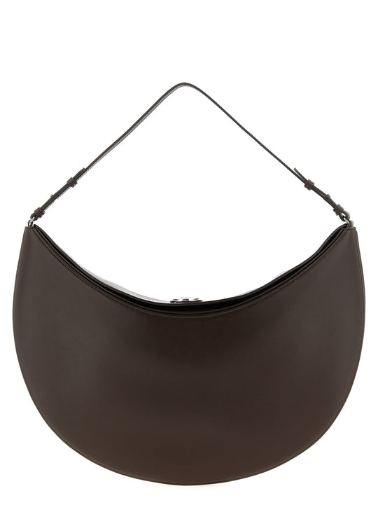 Le Sac Ovalo Shoulder Bags Brown