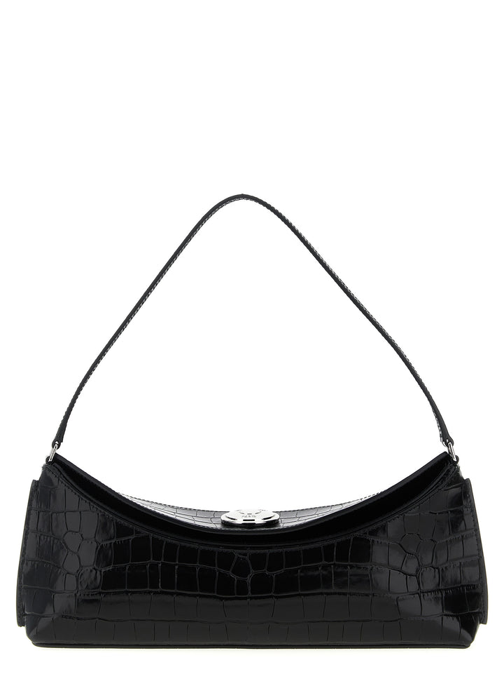 Jacquemus La Pochette Ovalo Shoulder Bags - Black | 8de7e8b4d5d01b0d74b031cf1fae50d0399a9034