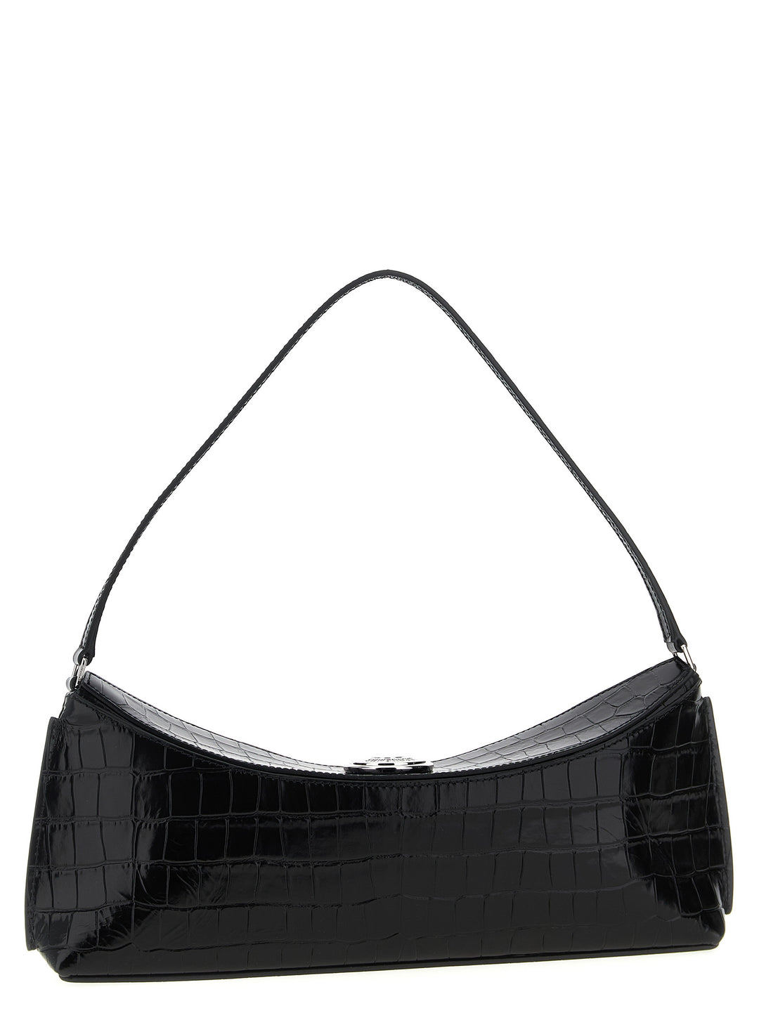Jacquemus La Pochette Ovalo Shoulder Bags - Black | 6325cd4a02289ef470d371e73f16ef8777c4cd32