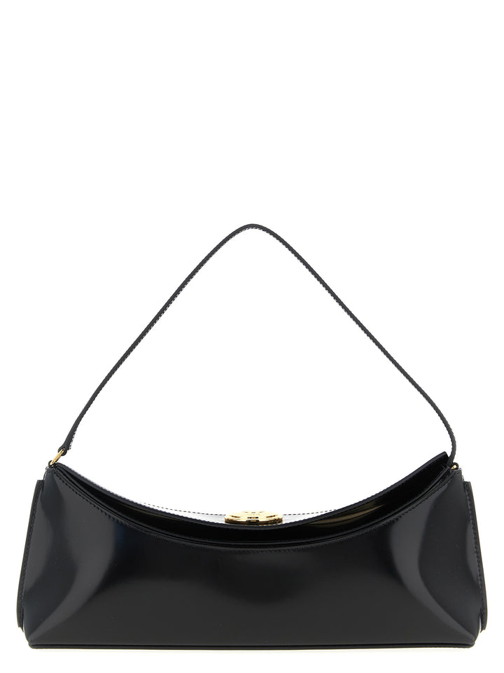 Jacquemus La Pochette Ovalo Shoulder Bags - Black | 0c16427f07218c62e4c8be71b2ad25ba7fcebd7d
