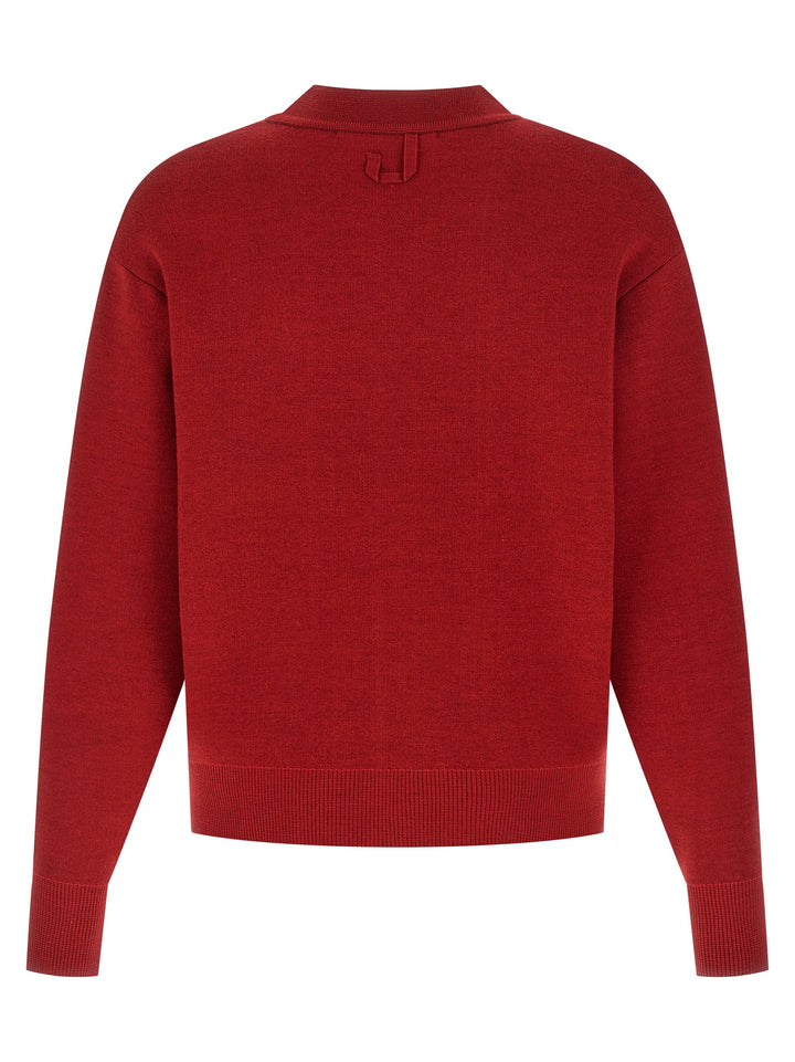 Jacquemus Le Cardigan Doppio Sweaters and Cardigans - Red | a1f78d5b57696b817db46839bcb63c5ab019353b