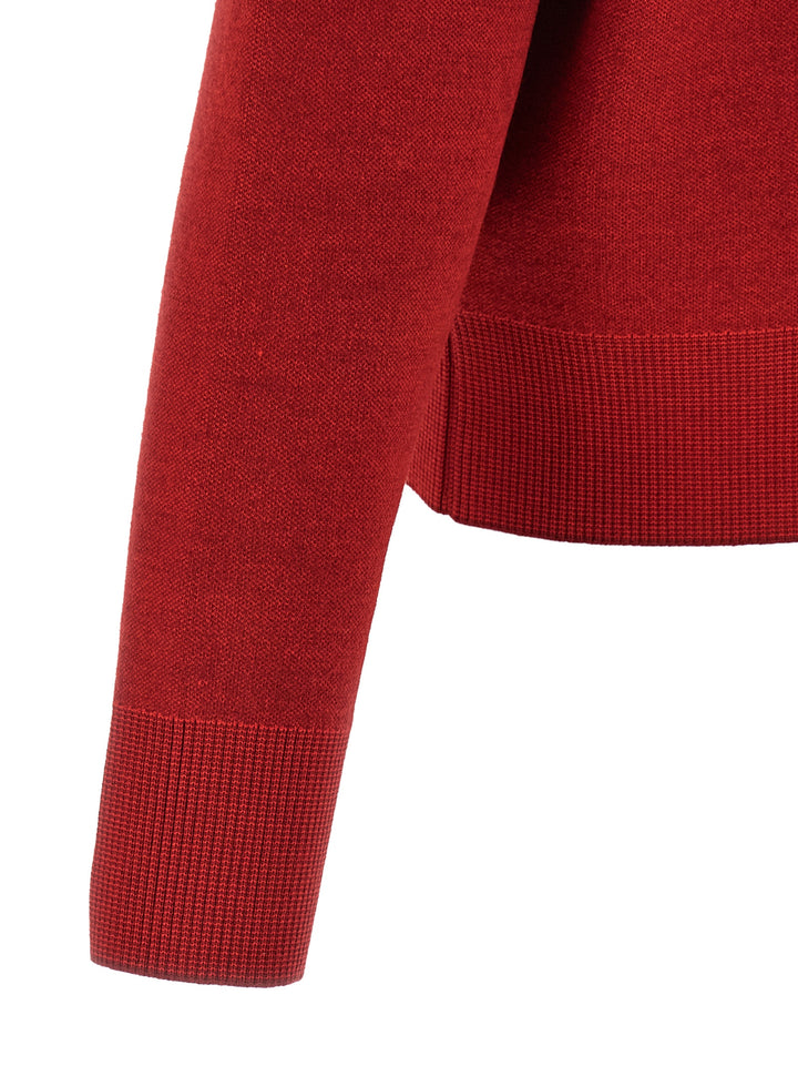 Jacquemus Le Cardigan Doppio Sweaters and Cardigans - Red | 5093c6ab48eeef924f36acb99aa92b62dcc42424