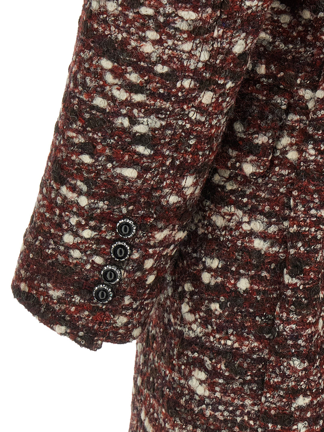 Paco Rabanne Bouclé Wool Coat Coats and Trench Coats - Multicolor | c2906aa036601e297821ec5b4a4eb10a52626135