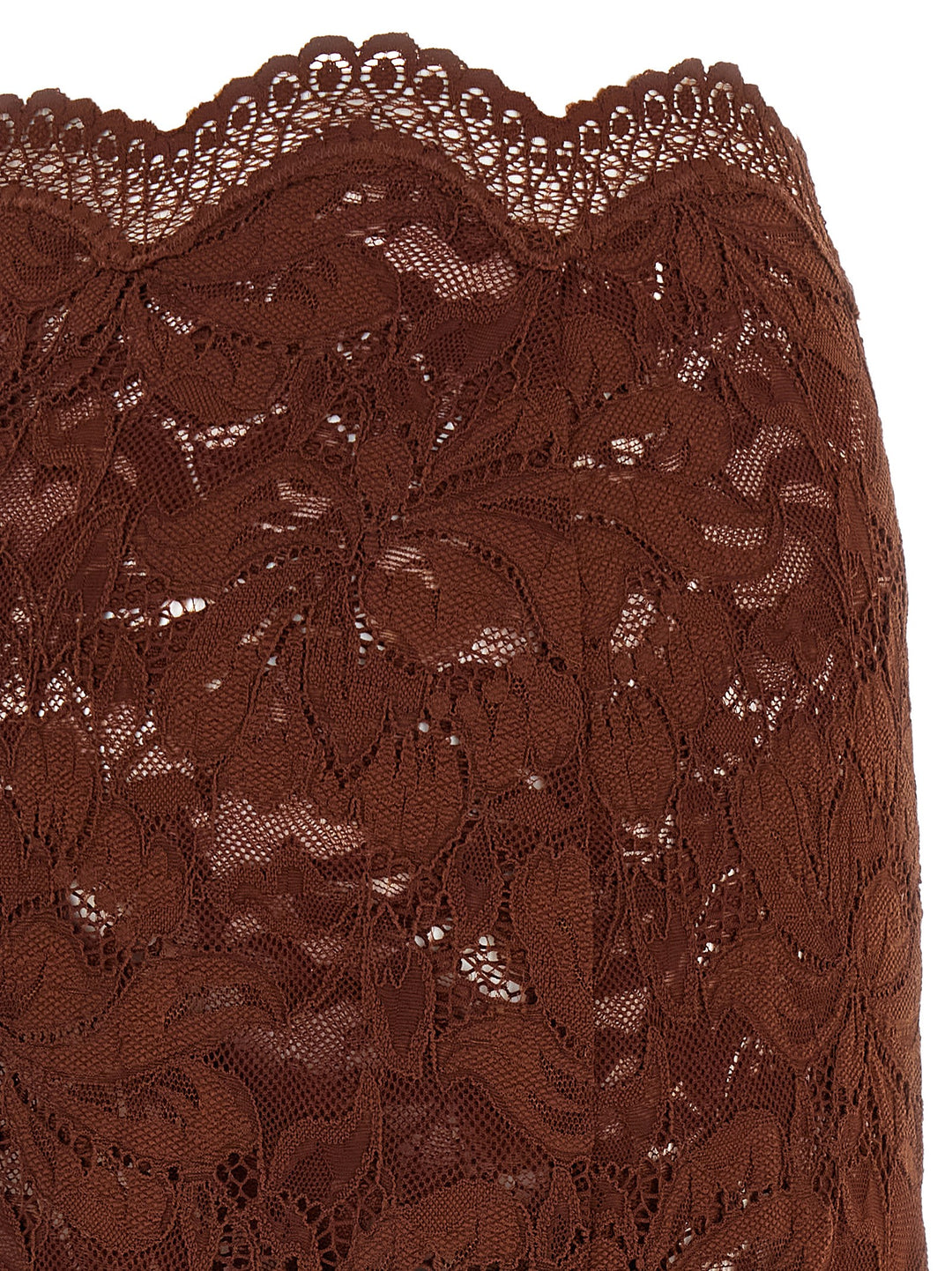 Paco Rabanne Lace Skirt Skirts - Brown | 72c71a1313c4b66dcaf5e6b4dc13cdfbbfedd622