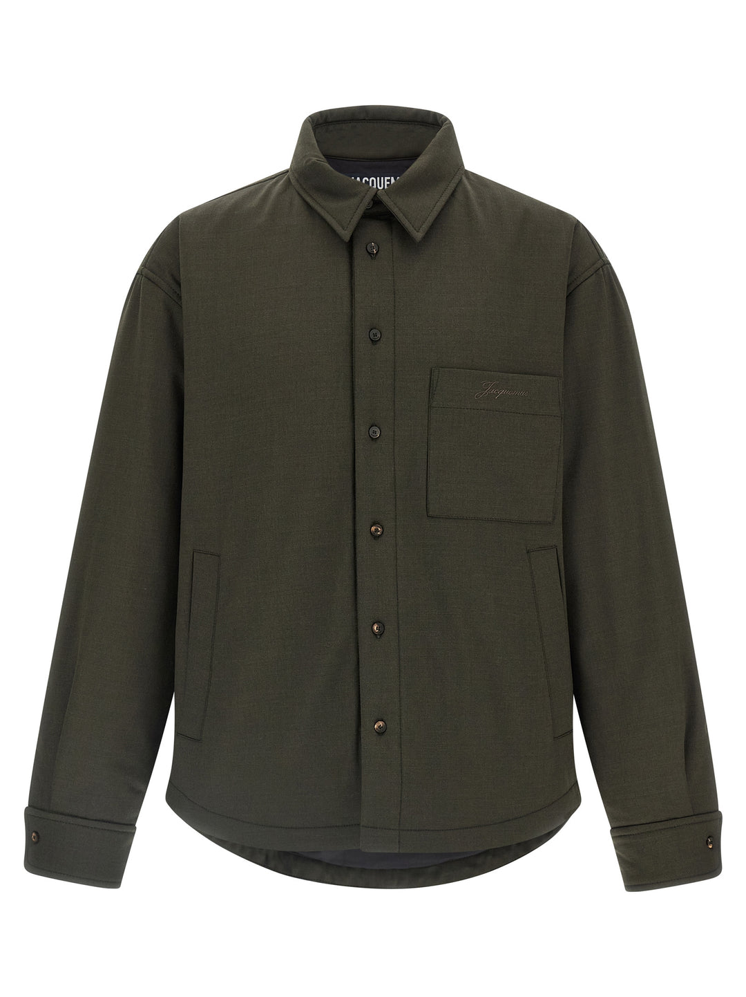 Jacquemus La Chemise Boulanger Puffer Jackets - Green | 17c62b572432e7c23131e31183ee985d95b10823
