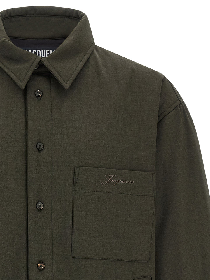 Jacquemus La Chemise Boulanger Puffer Jackets - Green | c16c242d644e5ffad5d6836d74b8b401eb9f6567