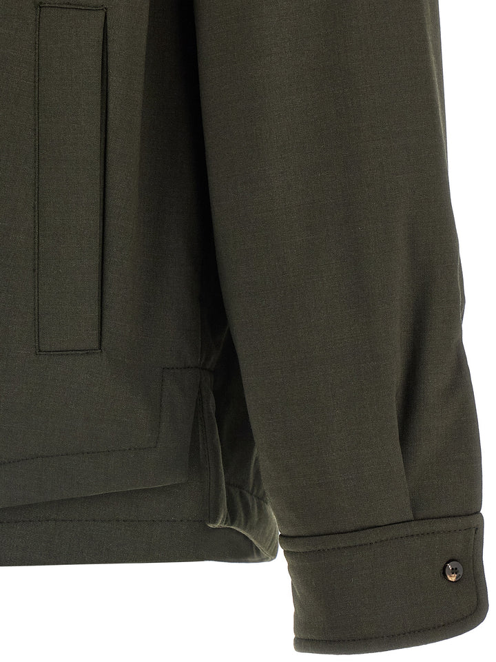 Jacquemus La Chemise Boulanger Puffer Jackets - Green | acd65380fe0cb60ac00eeef4345d23ebcba107c0